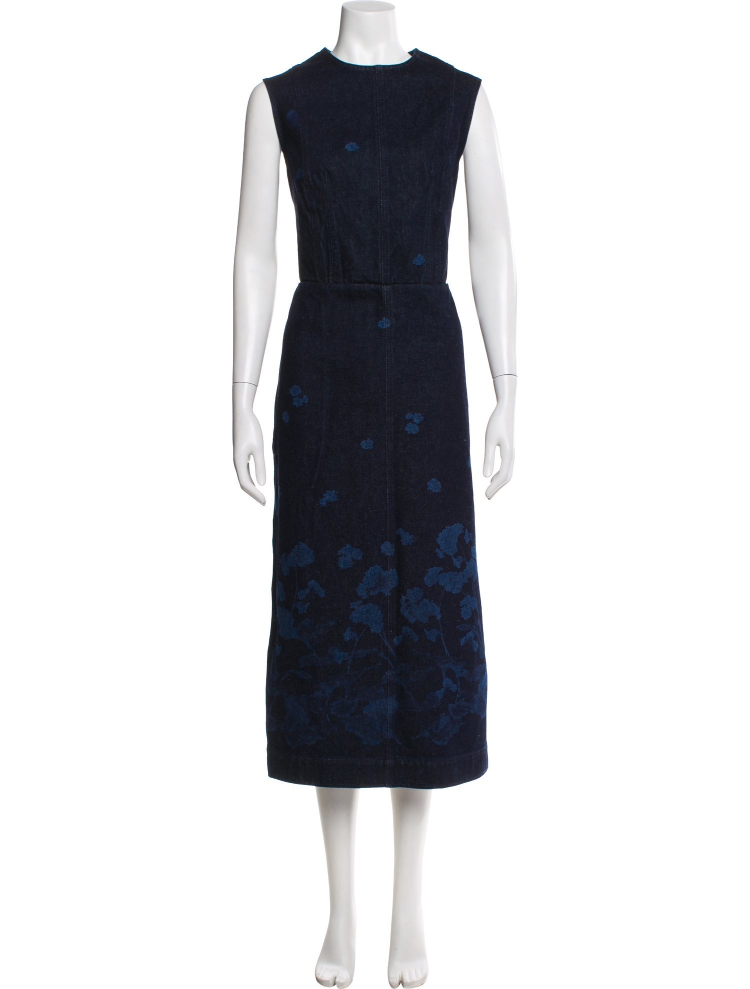 gaia scrunch lace midi dress in forest green ERDEM main image 0