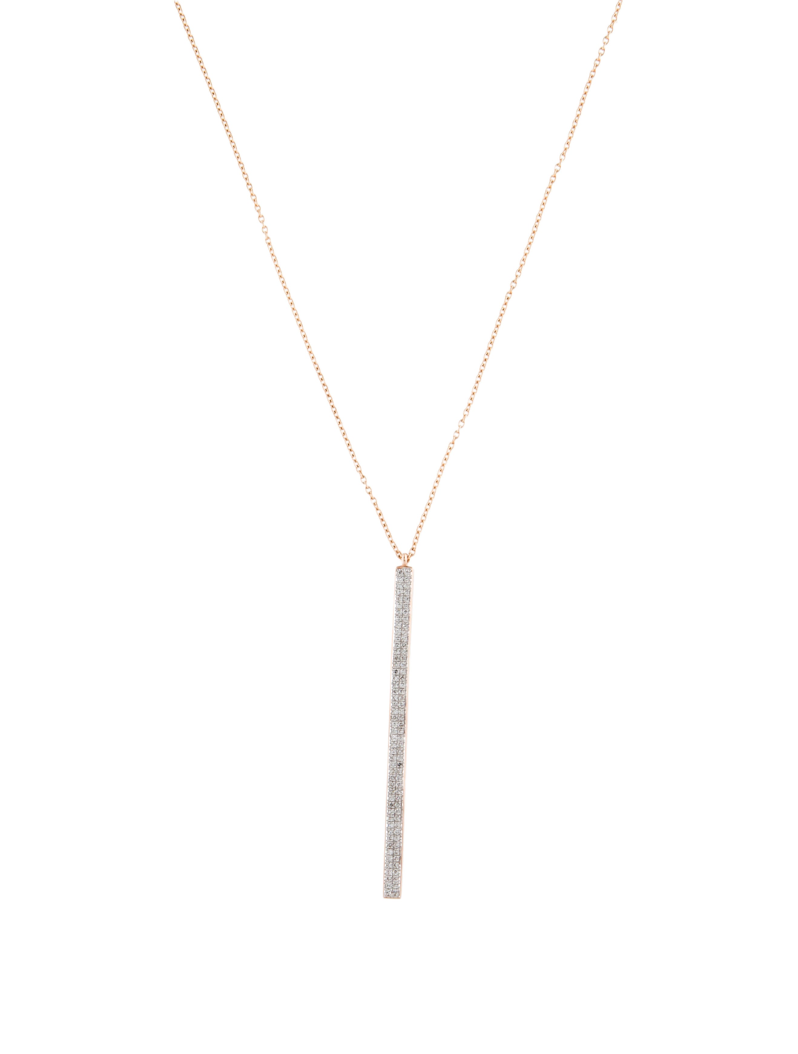 Eriness 14K Diamond Pendant Necklace