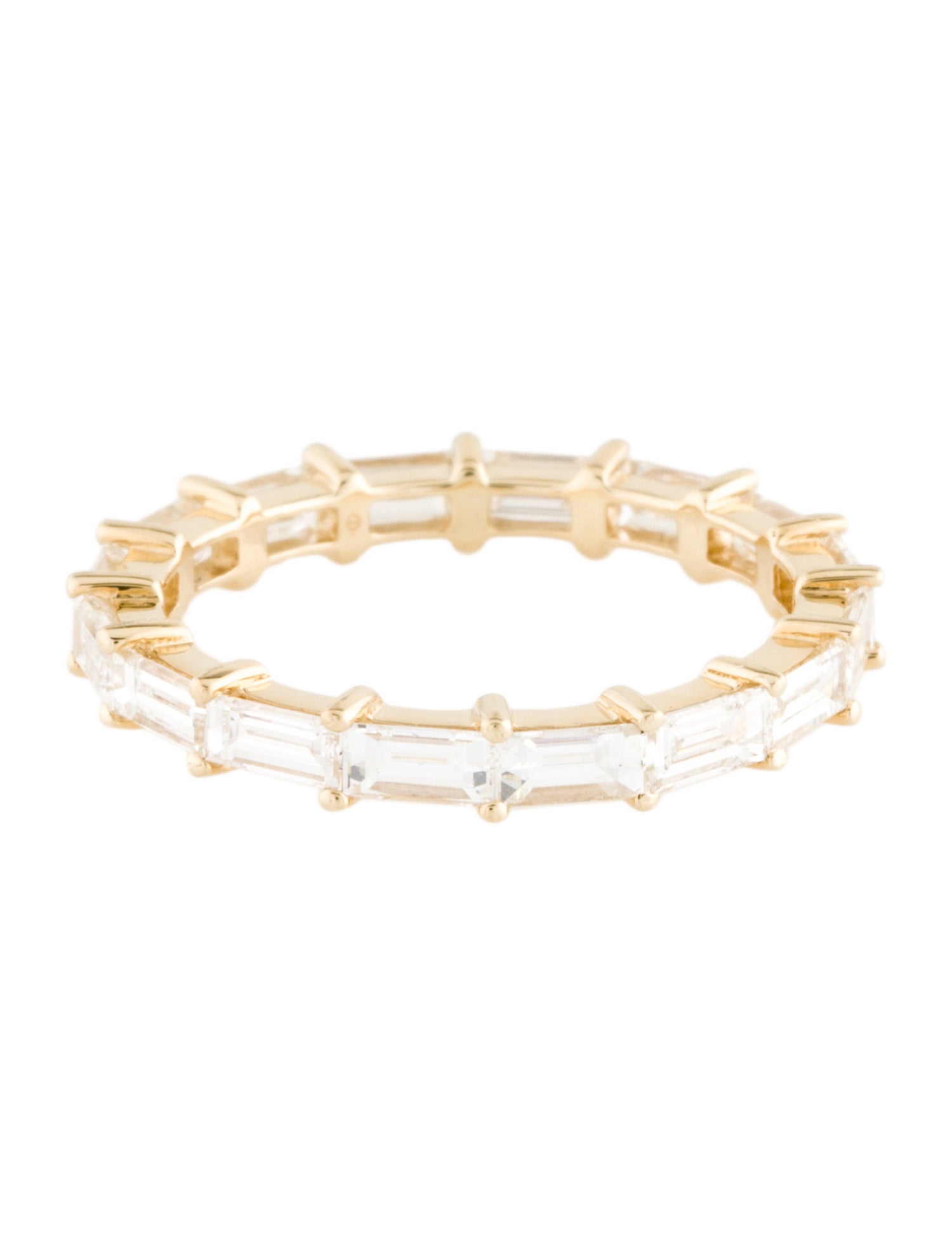 Eriness 14K 1.60ctw Diamond Baguette Ring