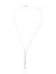 Eriness 14K Diamond Drop Pendant Necklace