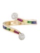 Eriness 14K Multistone Bypass Ring