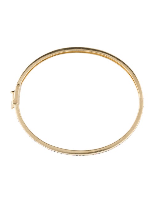 Eriness 14K Multistone Row Bangle
