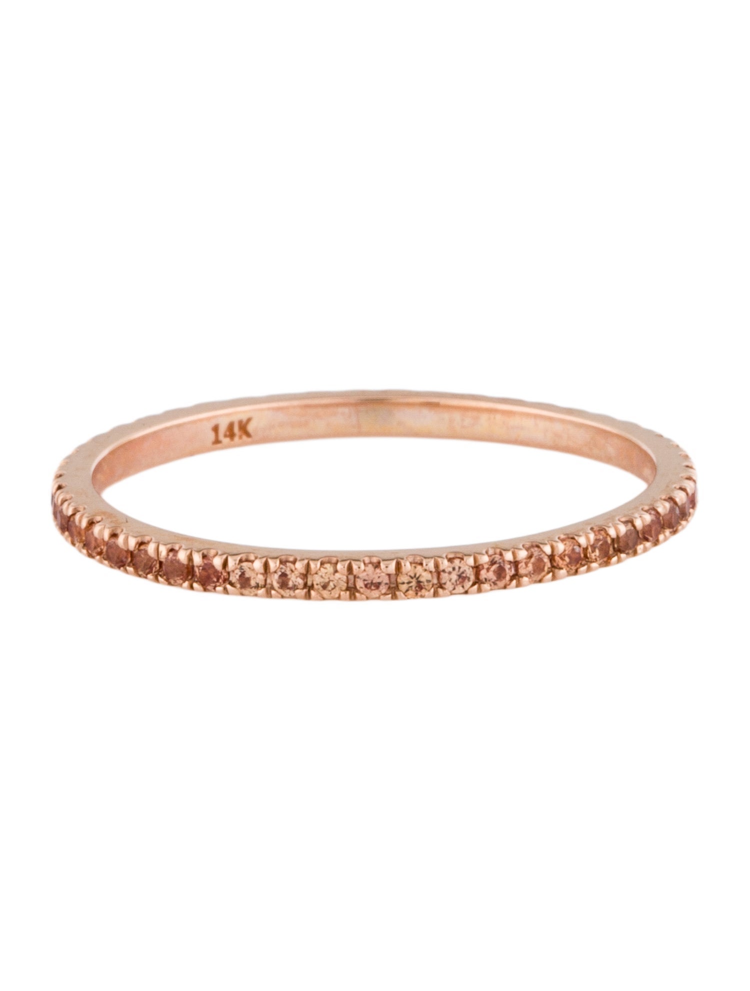 Eriness 14K Sapphire Eternity Band