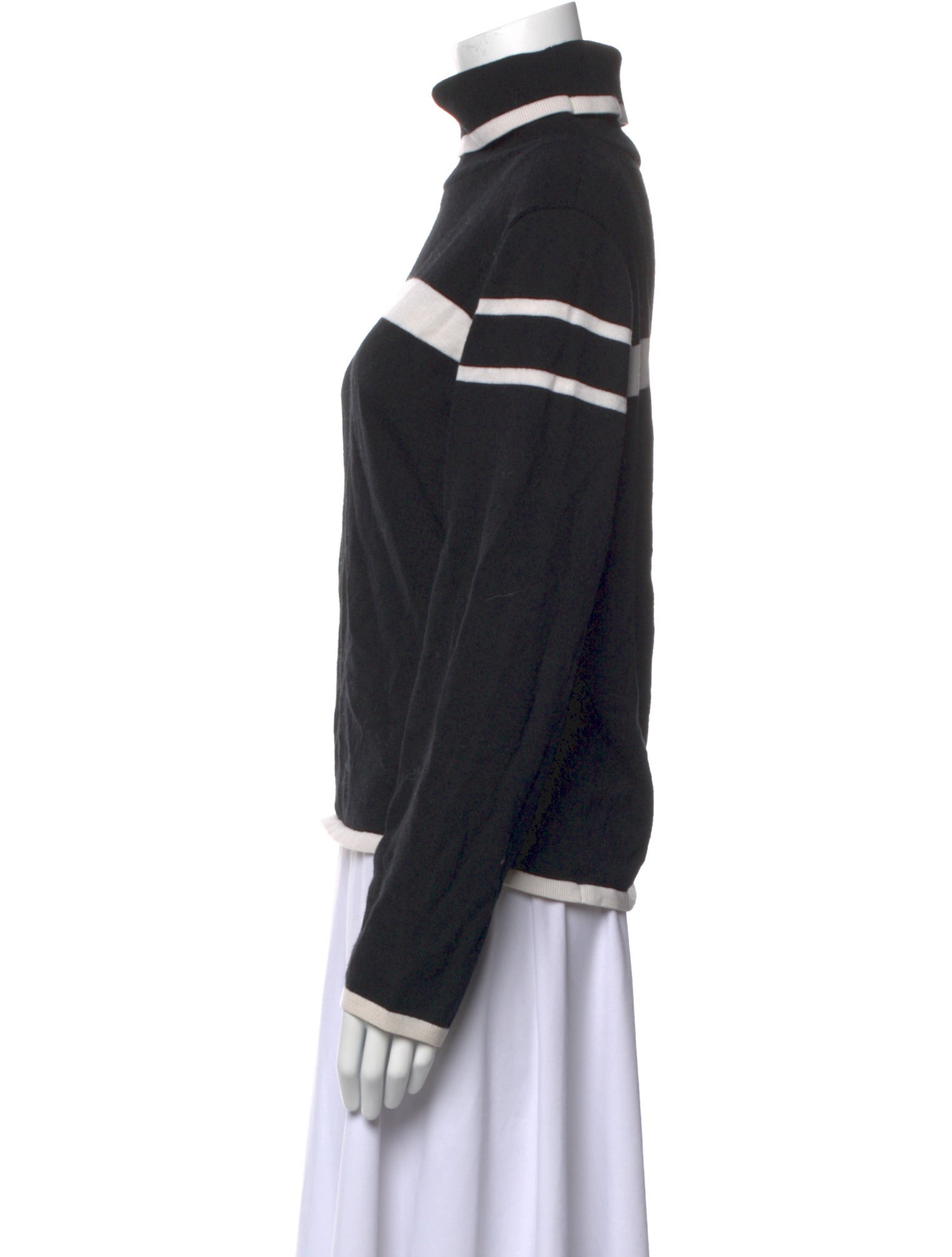 Erin Snow Merino Wool Striped Sweater