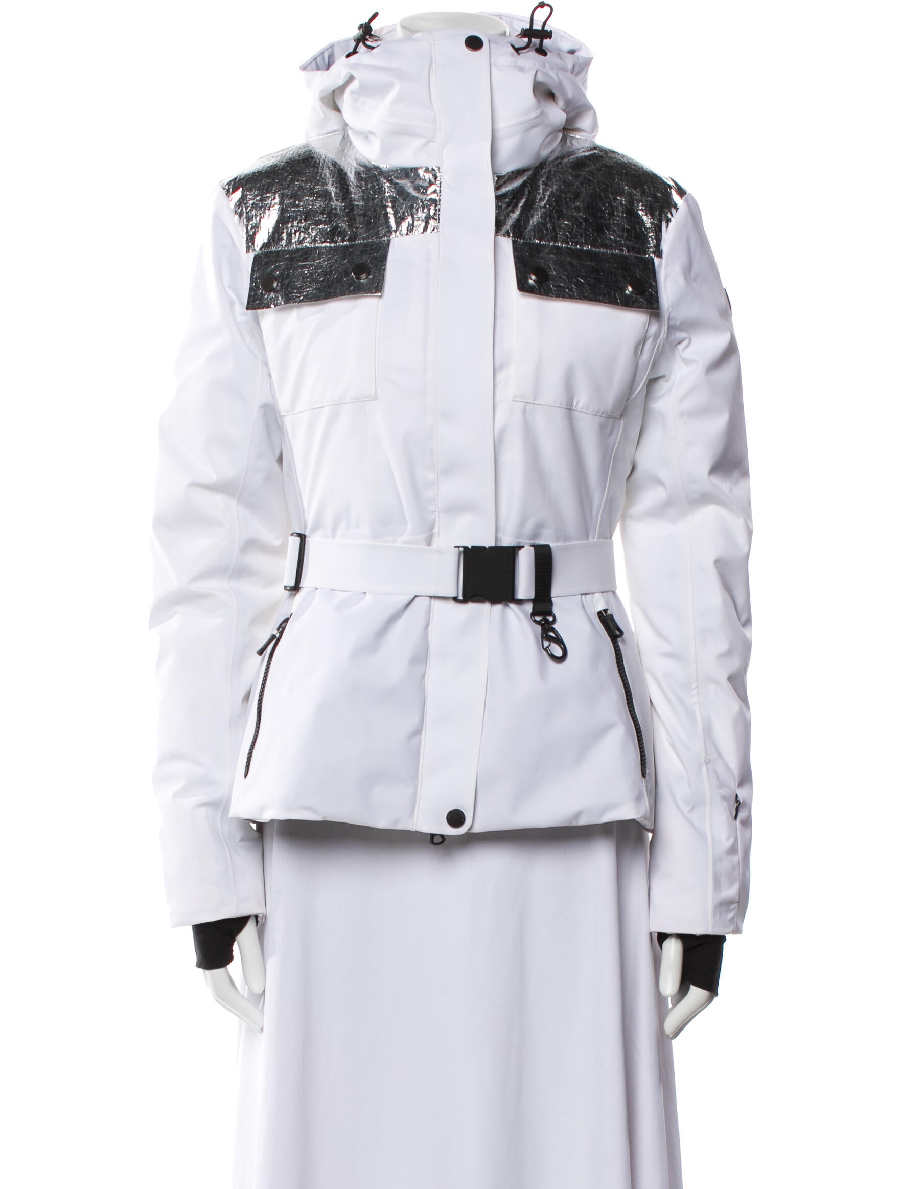 Erin Snow Graphic Print Denim Jacket w/ Tags