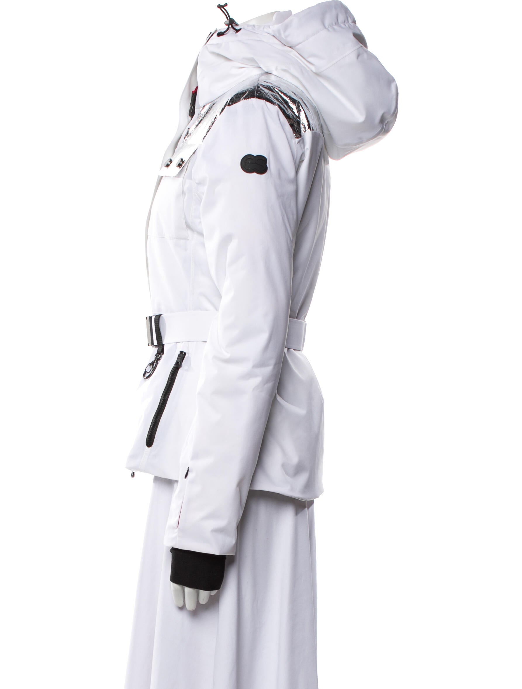 Erin Snow Graphic Print Denim Jacket w/ Tags