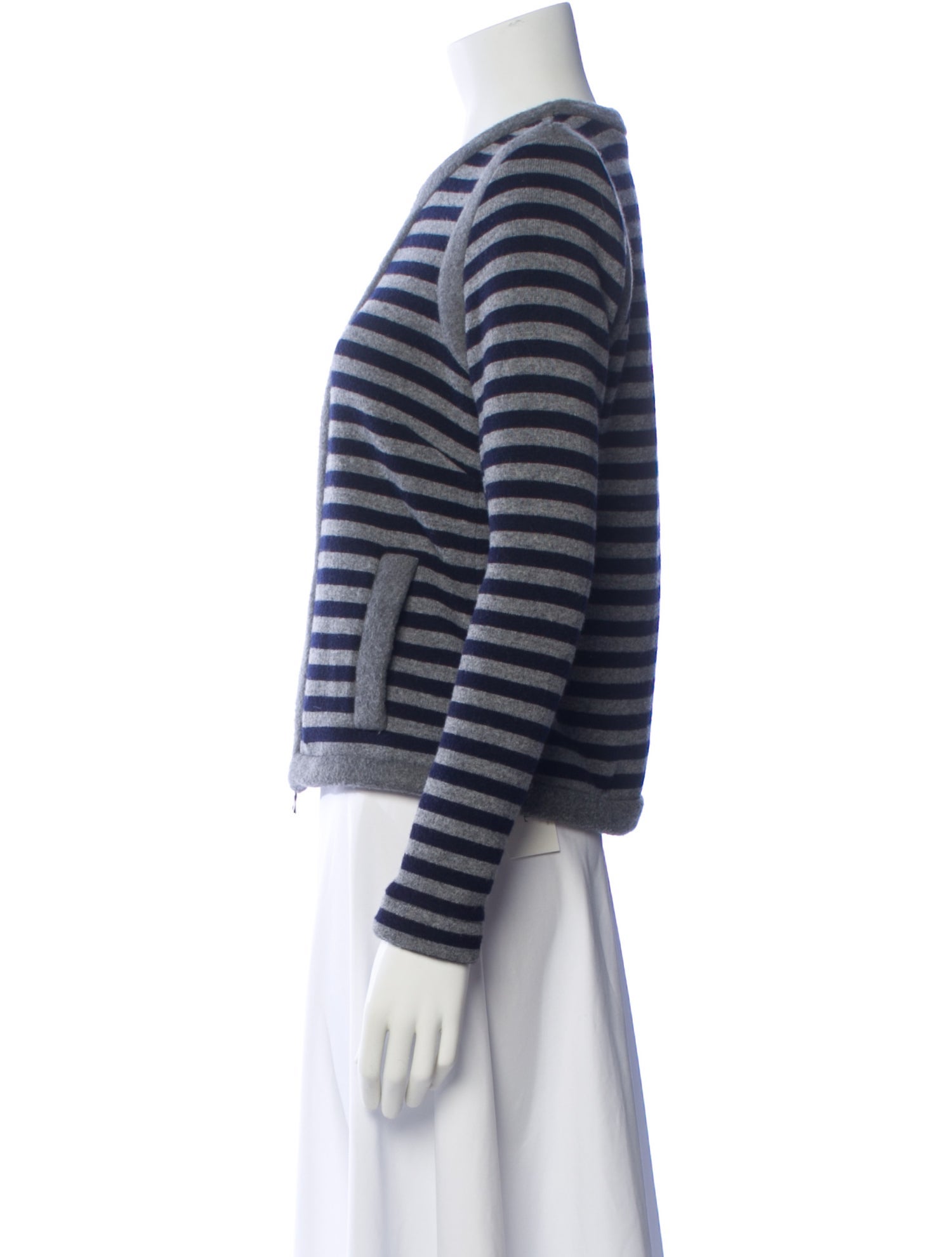 Erin Snow Striped Evening Jacket
