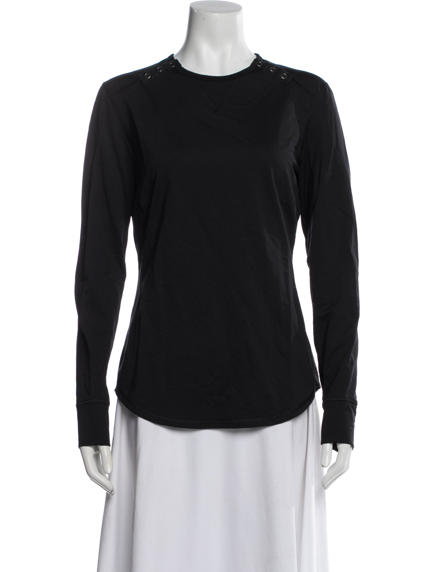 Erin Snow Crew Neck Long Sleeve Top