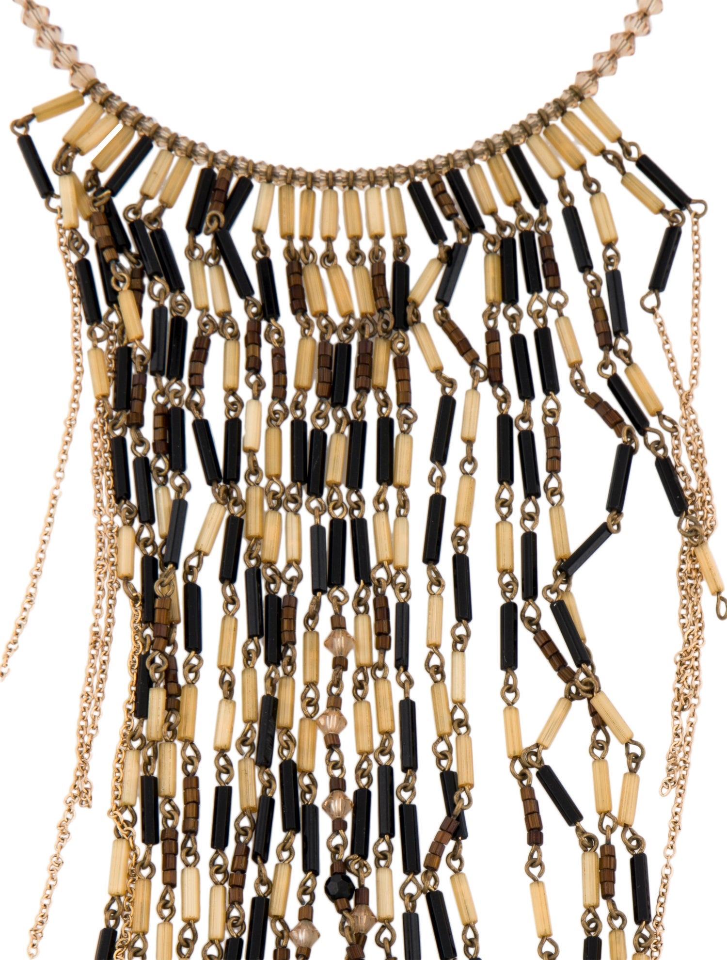 Erickson Beamon Bead Lavalier Choker Necklace