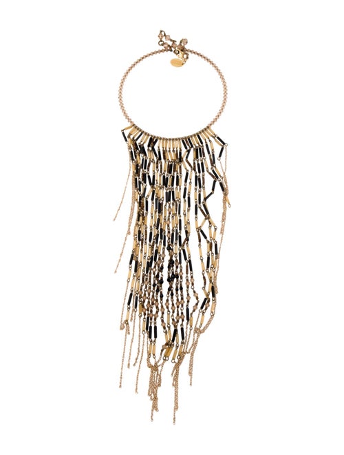 Erickson Beamon Bead Lavalier Choker Necklace