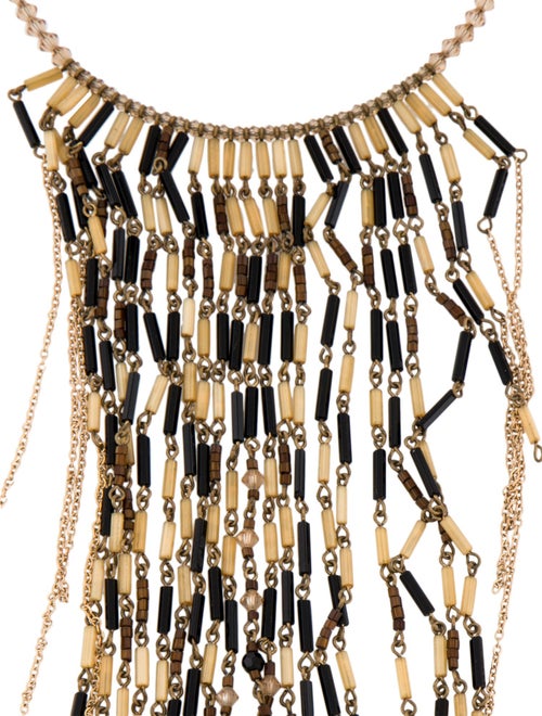 Erickson Beamon Bead Lavalier Choker Necklace