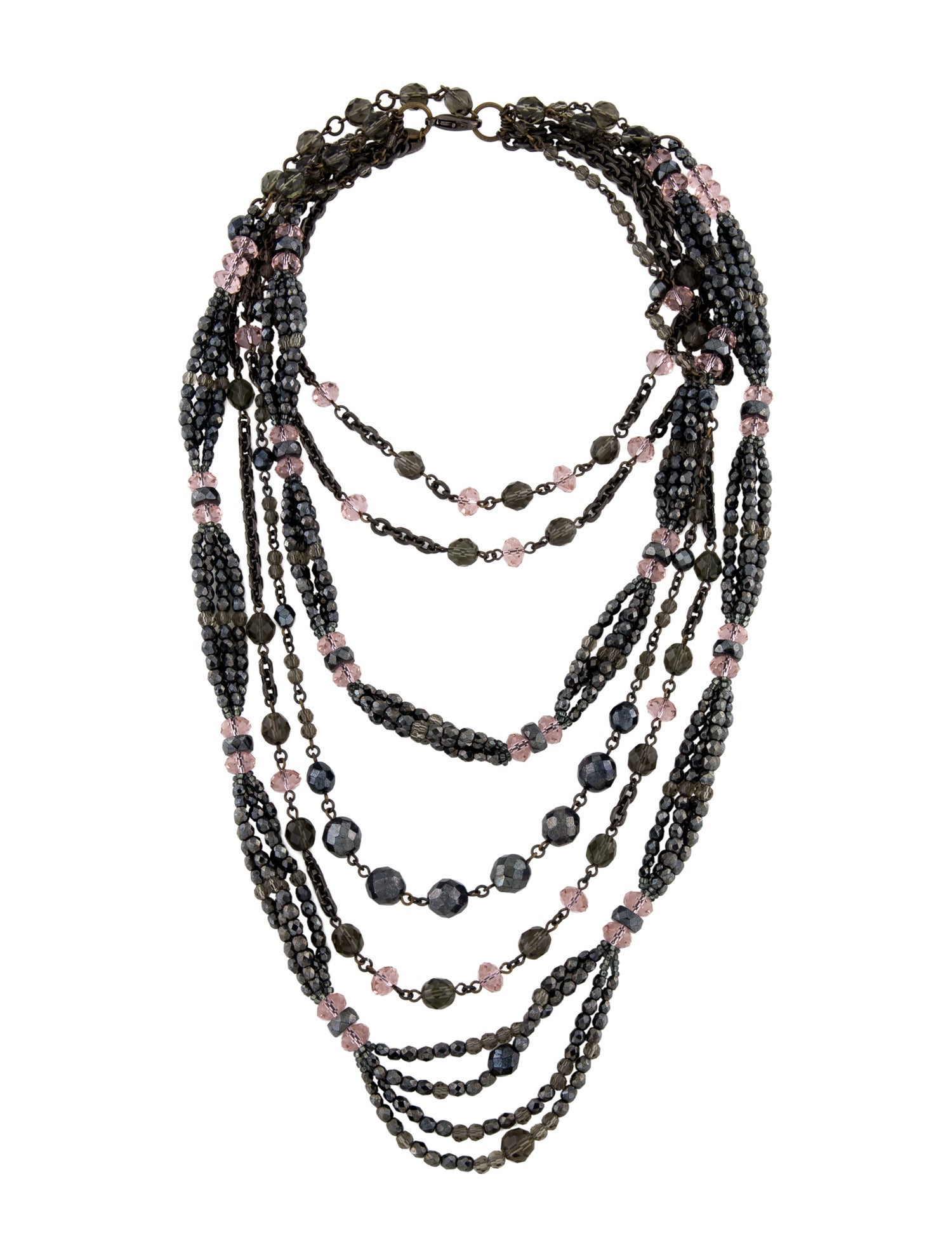 Erickson Beamon Beaded Multistrand Necklace