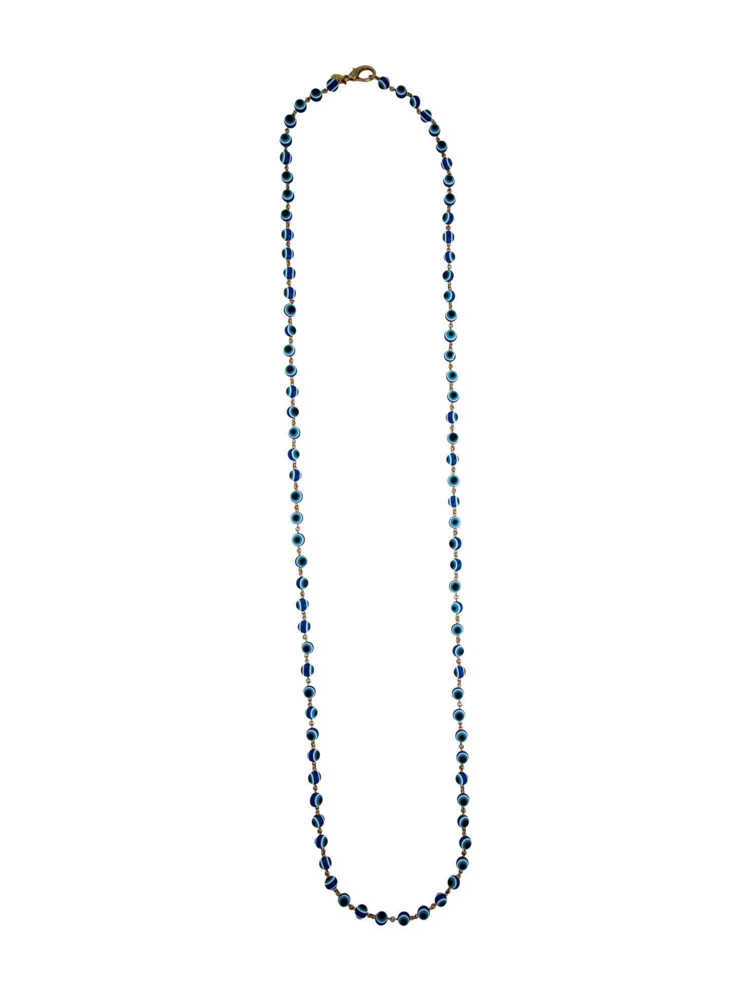 Erickson Beamon Evil Eye Bead Strand Necklace