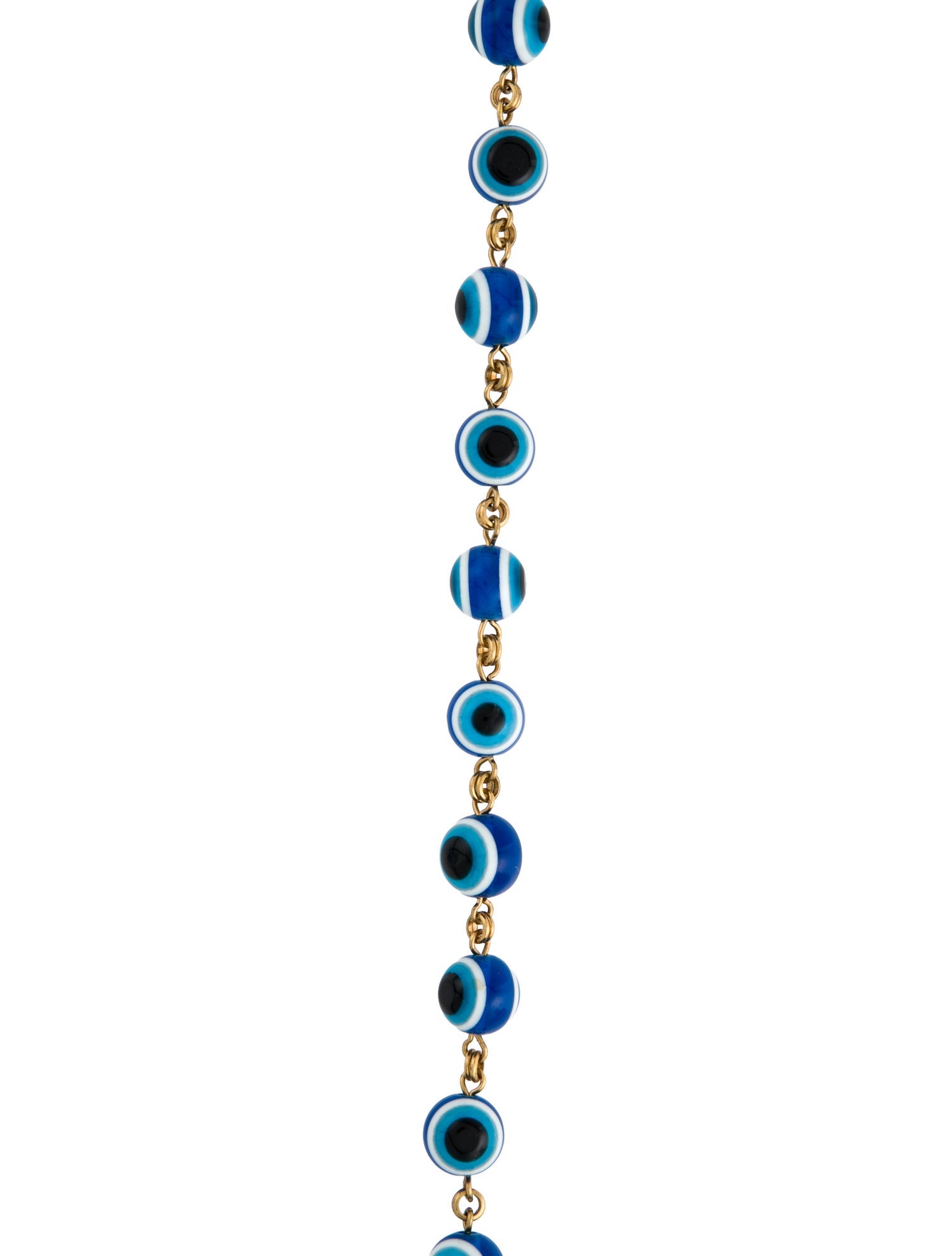 Erickson Beamon Evil Eye Bead Strand Necklace
