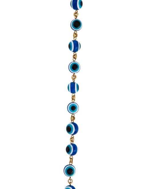 Erickson Beamon Evil Eye Bead Strand Necklace