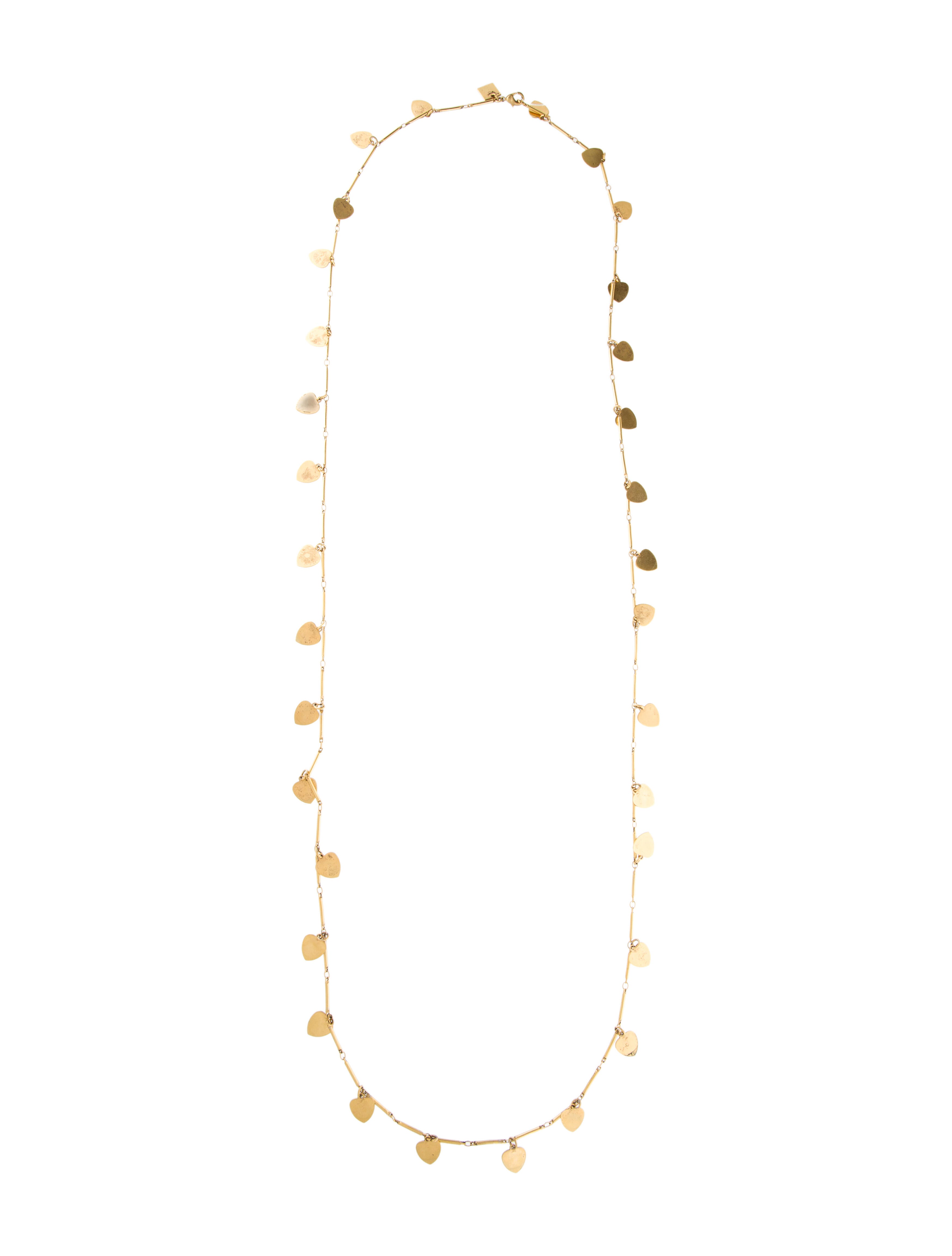 Erickson Beamon Aerin Day Essentials Heart Station Necklace