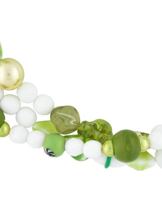 Erickson Beamon Bead Multistrand Collar Necklace