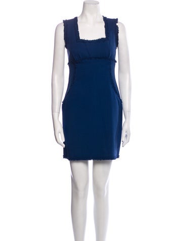 Ermanno Scervino Dresses Square Neckline Mini Dress Us2, It38 | XS