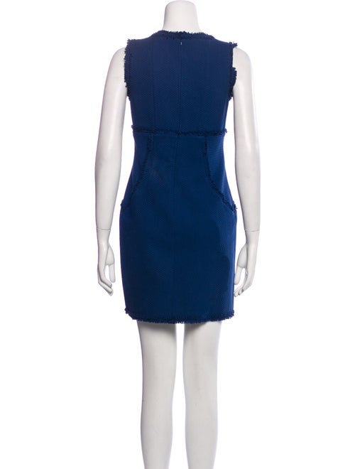 Ermanno Scervino Square Neckline Mini Dress