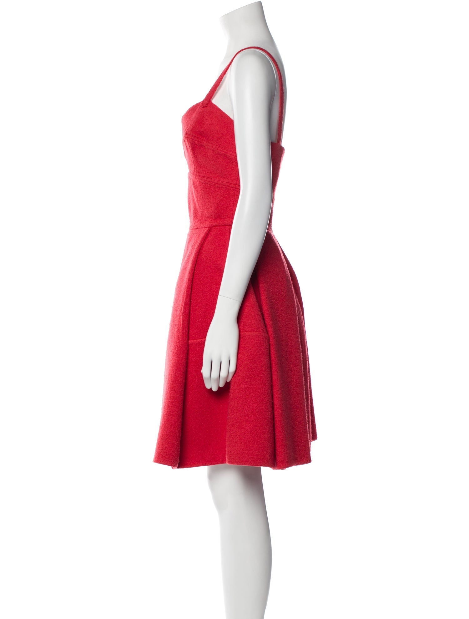 Ermanno Scervino V-Neck Knee-Length Dress w/ Tags