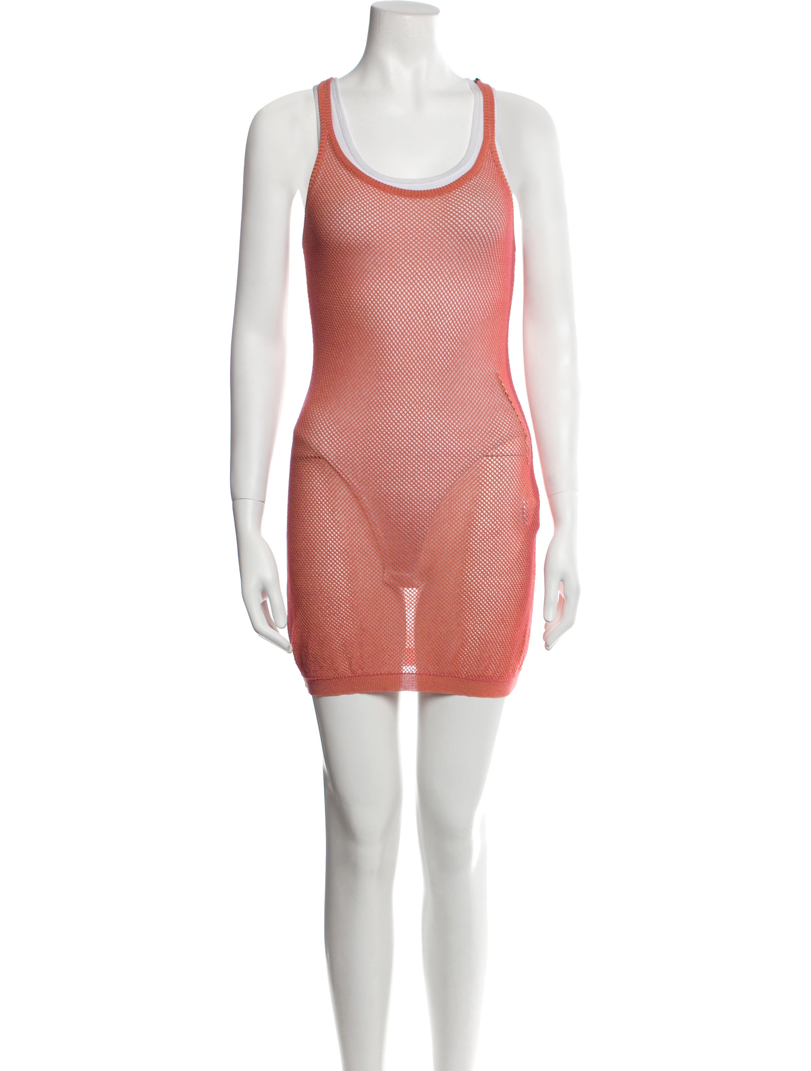 Ermanno Scervino Scoop Neck Mini Dress w/ Tags