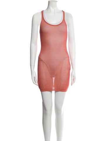 Ermanno Scervino Dresses Scoop Neck Mini Dress Us4, It40 | S