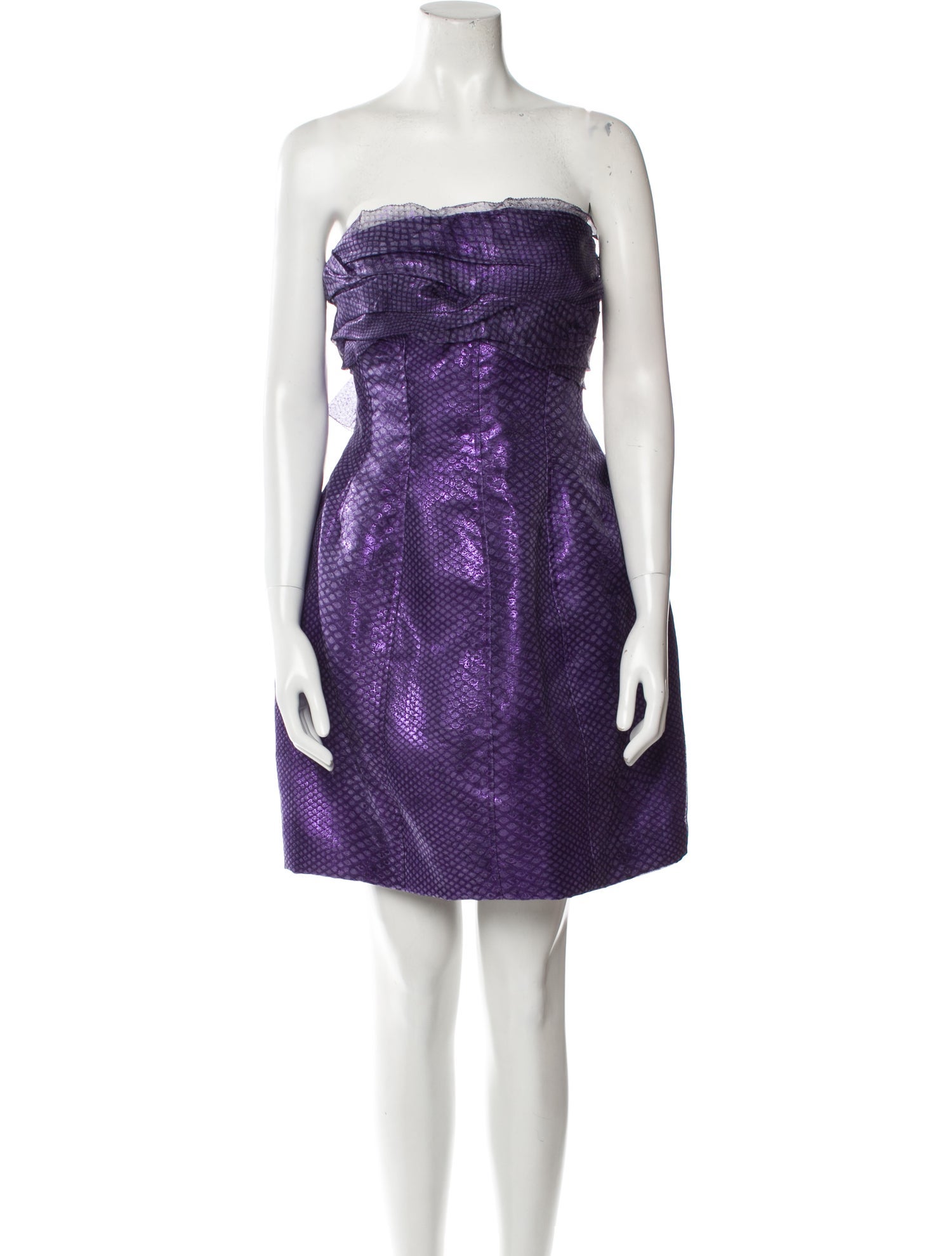 Ermanno Scervino Silk Mini Dress w/ Tags