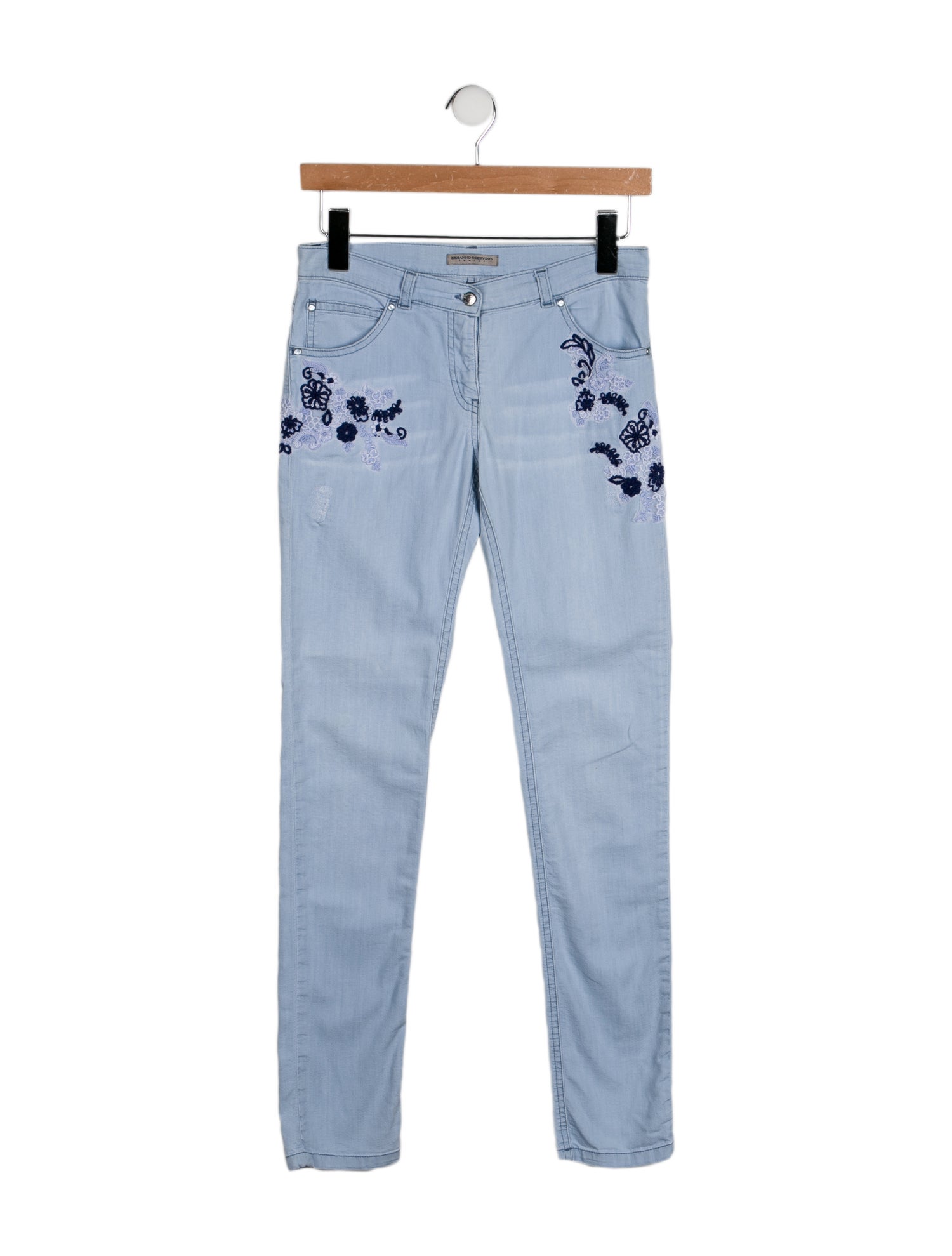 Ermanno Scervino Low-Rise Skinny Leg Jeans