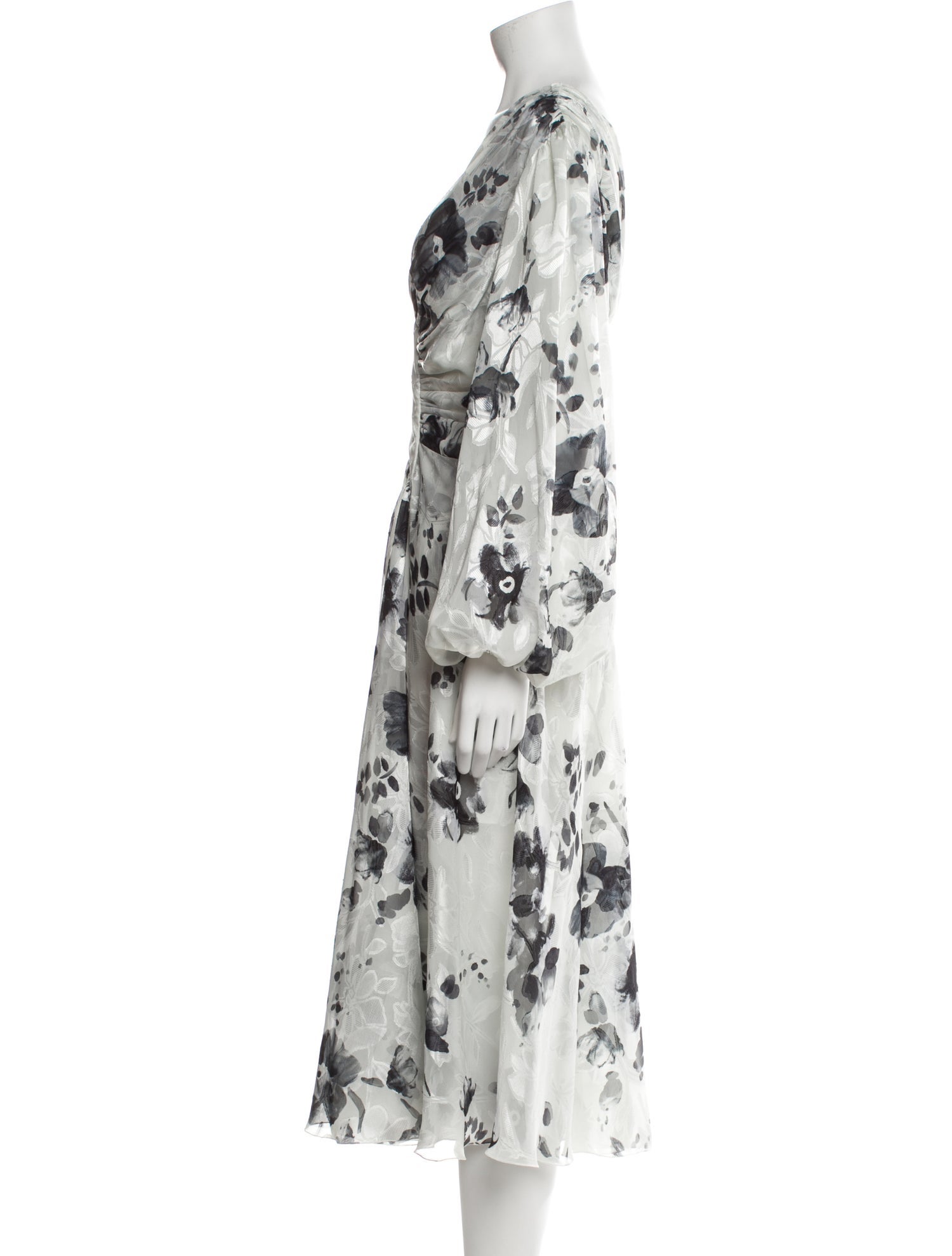 Ermanno Scervino Printed Long Dress