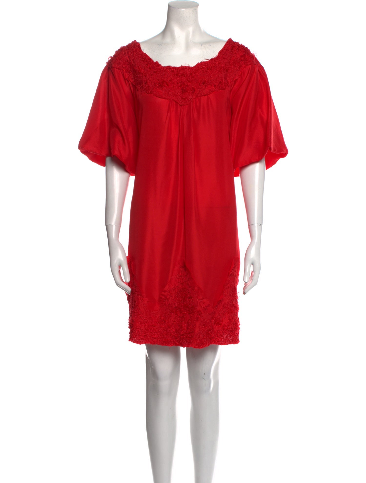 Ermanno Scervino Silk Mini Dress