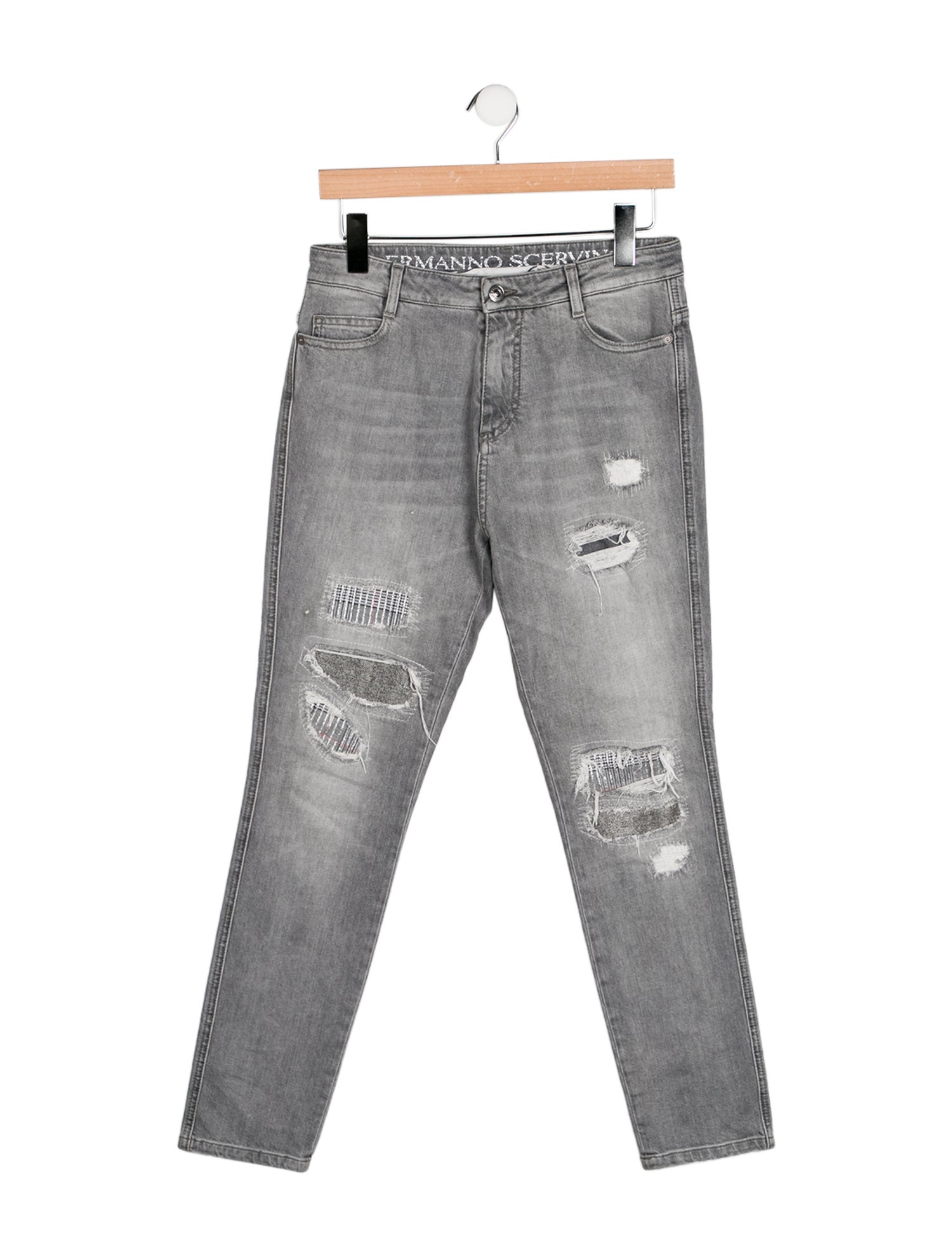 Ermanno Scervino Mid-Rise Skinny Leg Jeans