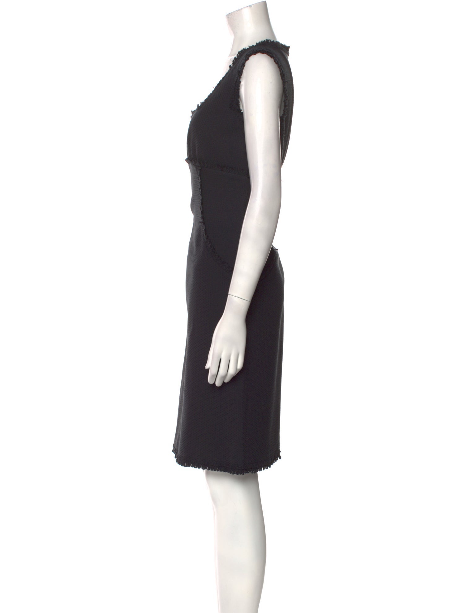 Ermanno Scervino Square Neckline Knee-Length Dress