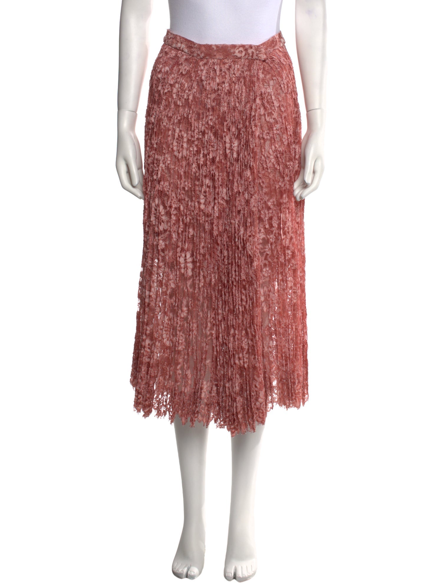 Ermanno Scervino Printed Midi Length Skirt w/ Tags