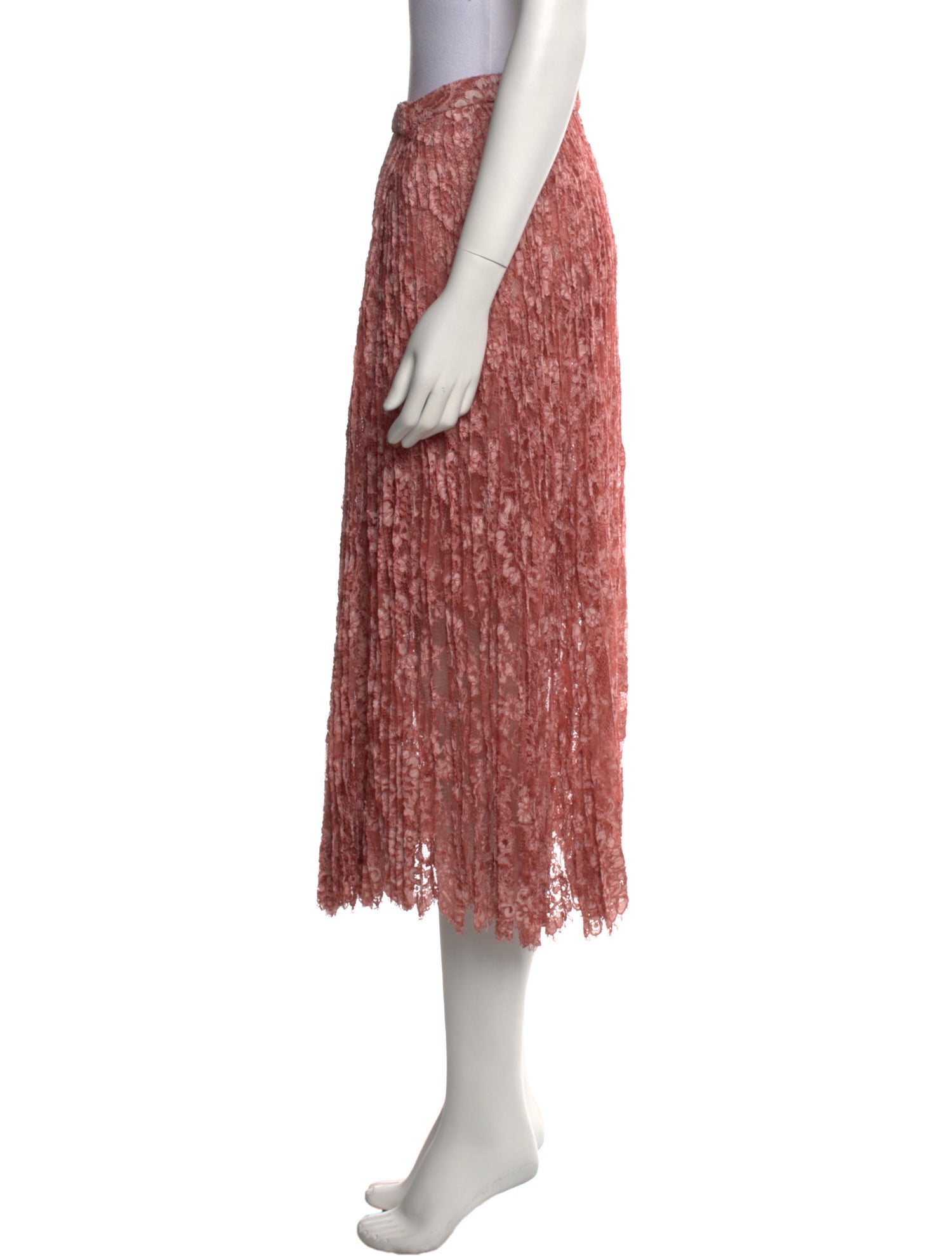 Ermanno Scervino Printed Midi Length Skirt w/ Tags