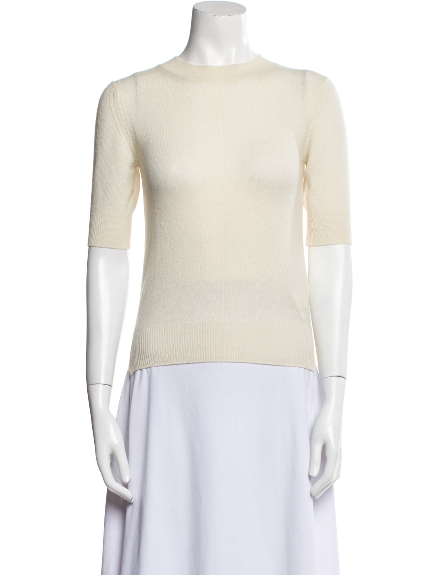Ermanno Scervino Cashmere Bateau Neckline Sweater