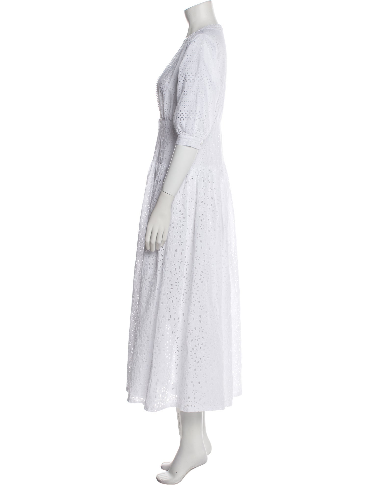 Ermanno Scervino V-Neck Long Dress