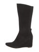 Ermanno Scervino Suede Boots