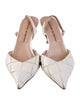 Ermanno Scervino Leather Slingback Pumps