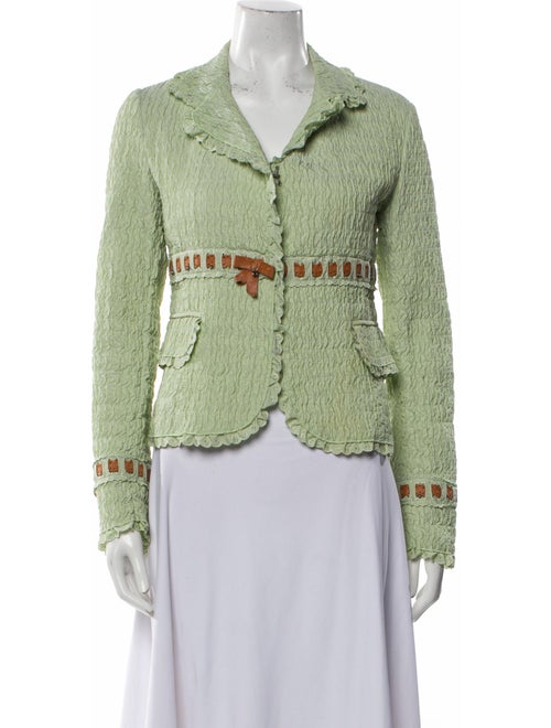 Ermanno Scervino Tweed Pattern Blazer
