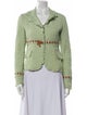 Ermanno Scervino Tweed Pattern Blazer