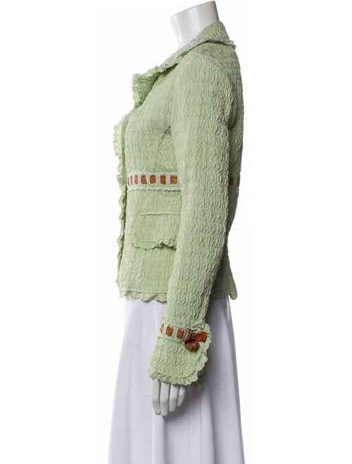 Ermanno Scervino Tweed Pattern Blazer