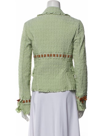 Ermanno Scervino Tweed Pattern Blazer