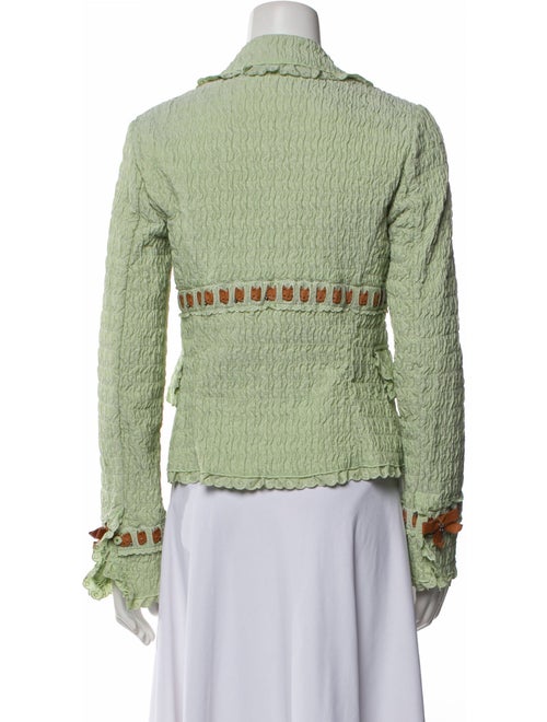 Ermanno Scervino Tweed Pattern Blazer