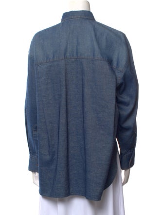 Ermanno Scervino Long Sleeve Button-Up Top