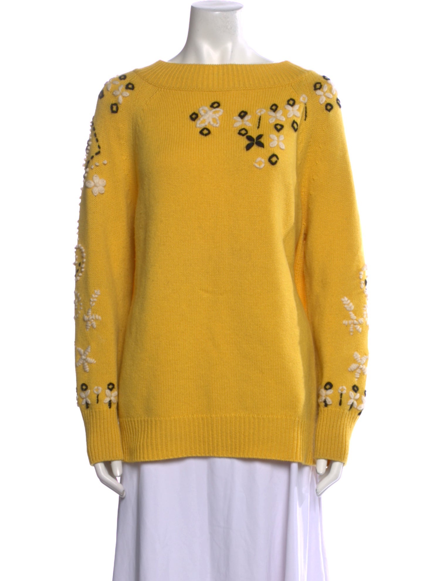 Ermanno Scervino Wool Bateau Neckline Sweater