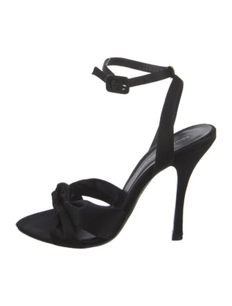 Ermanno Scervino Satin Sandals