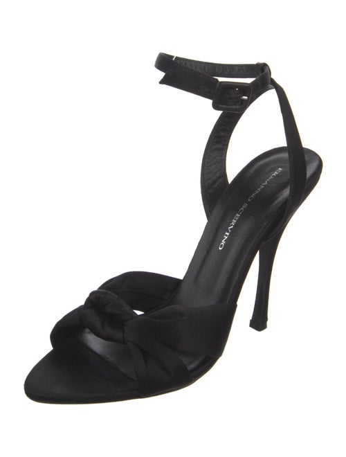 Ermanno Scervino Satin Sandals
