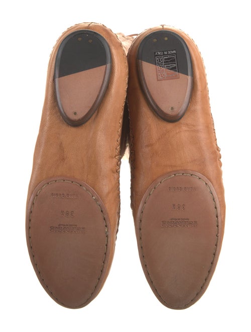 Ermanno Scervino Leather Lasercut Accents Boots