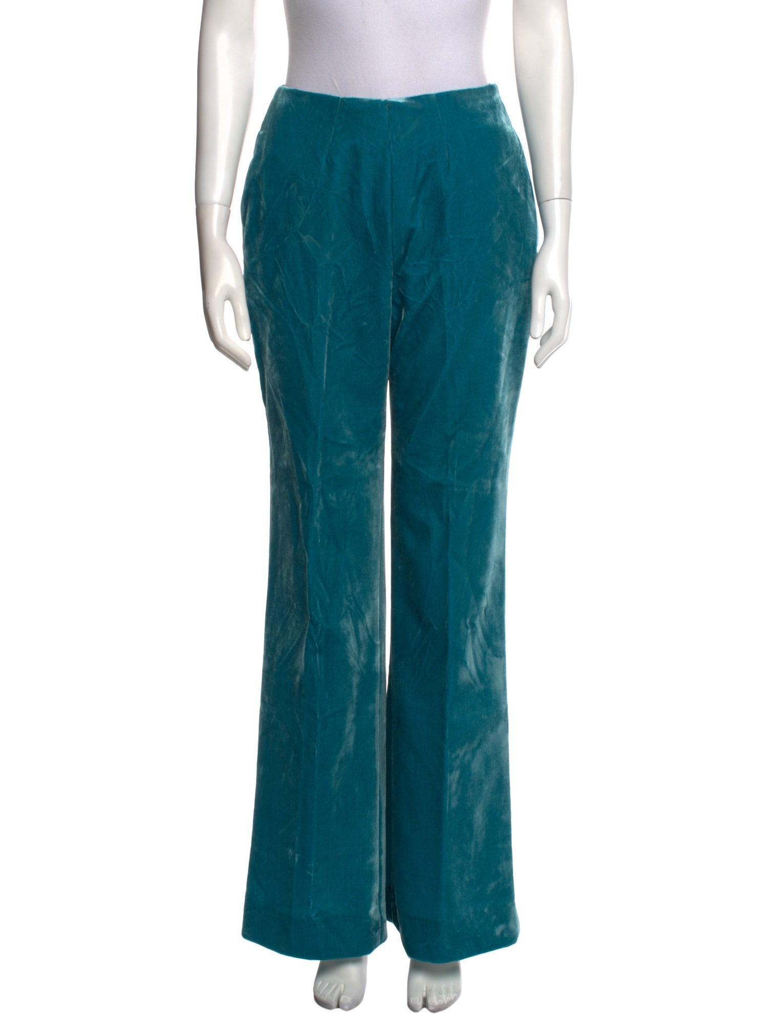Ermanno Scervino Velvet Wide Leg Pants