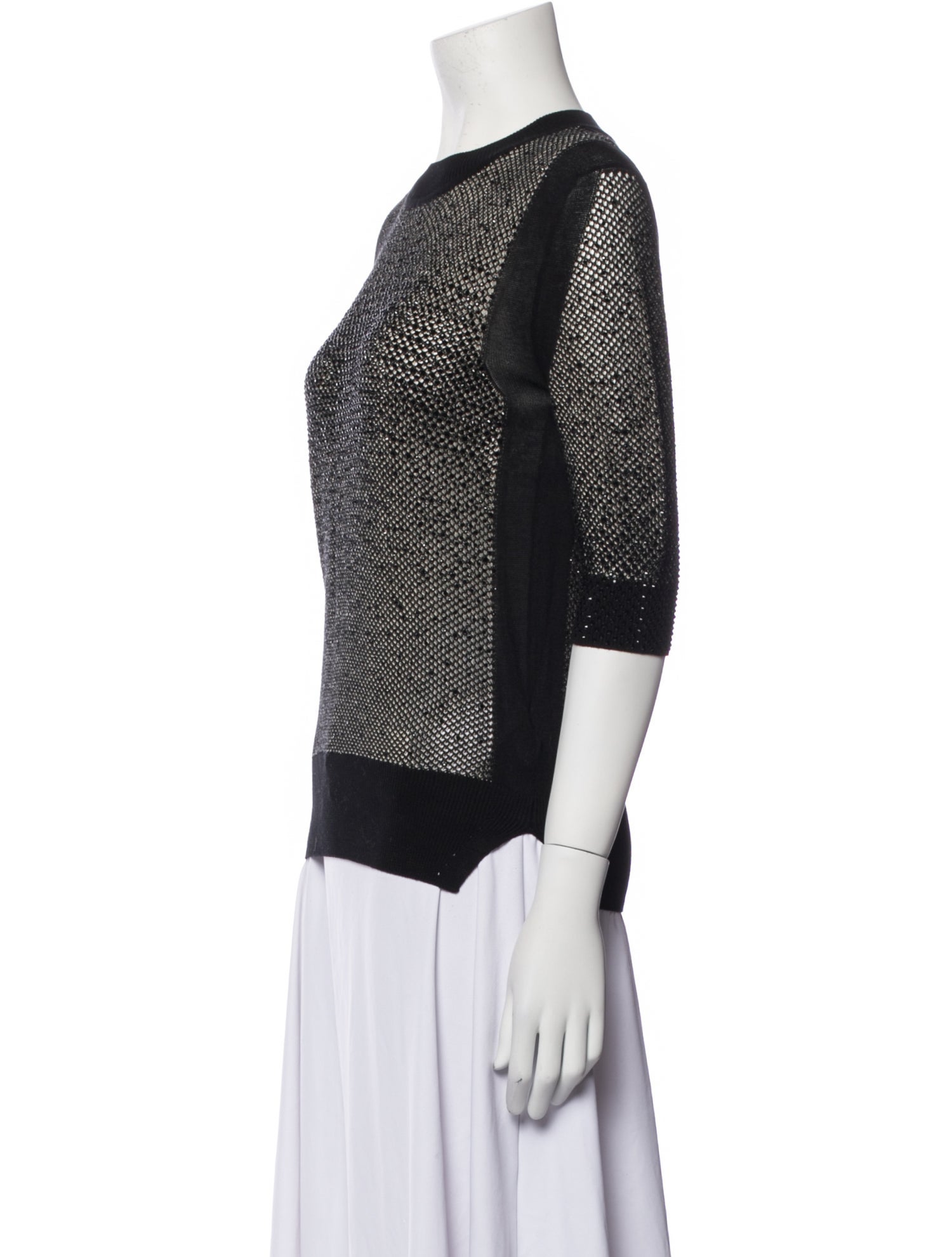 Ermanno Scervino Crew Neck Long Sleeve Top w/ Tags